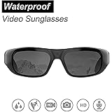 Waterproof Video Sunglasses,32GB 1080 HD Outdoor Sports Action Camera and Polarized UV400 Protection Safety Lenses,Unisex Sport Design