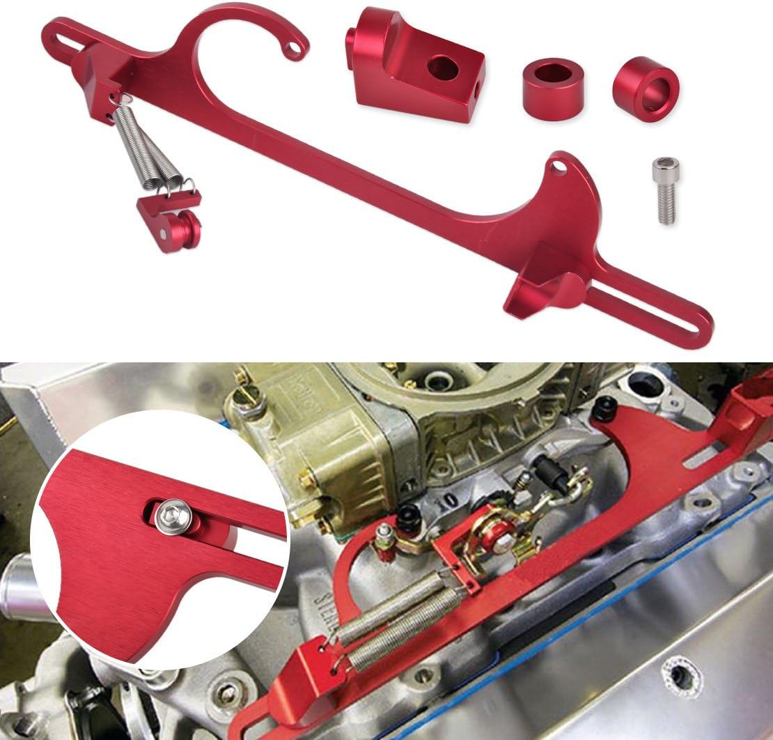 beler 4150 4160 Series Red Aluminum Alloy Billet Throttle