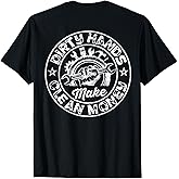 My Hands May Be Dirty But My Money is Clean Handyman On Back T-Shirt