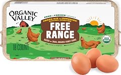 Organic Valley® Organic Large Eggs — Free Range, Brown Eggs — 18 Count