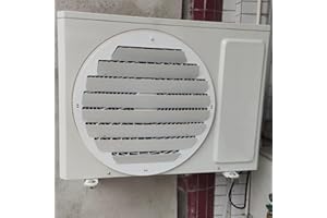 Air Conditioner Deflector AC Compressor Baffle Wind Guide Cover, Air Outlet Anti-Direct Blowing louvers Baffle Protection Fen