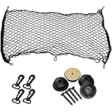 MOLCRE 車トランク 収納 ネット ポケット ラゲッジネット 多目的 荷崩れ防止 カー用品