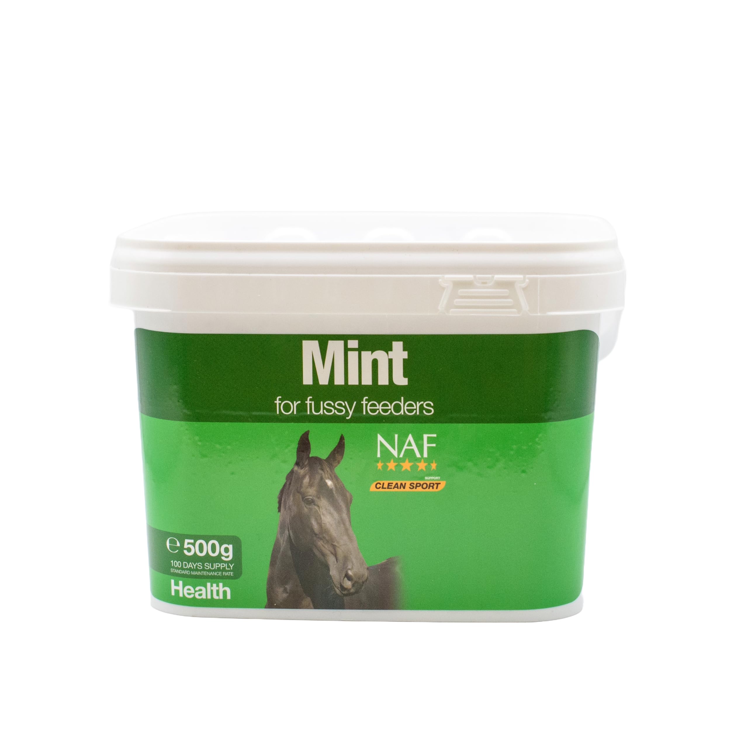 NAF Mint 500g – Pure Dried Mint Supplement for Horses – Supports Digestion, Palatability & Appetite – Natural Herbal Additive for Feed Intake