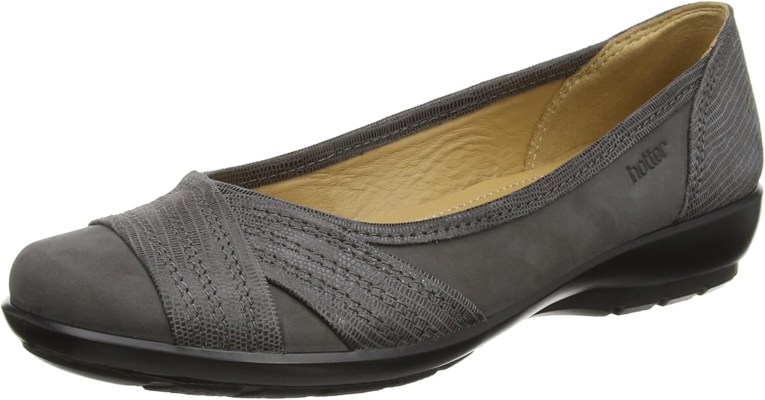 Hotter Women's Natasha Ballet Flats Amazon.co.uk Shoes & Bags