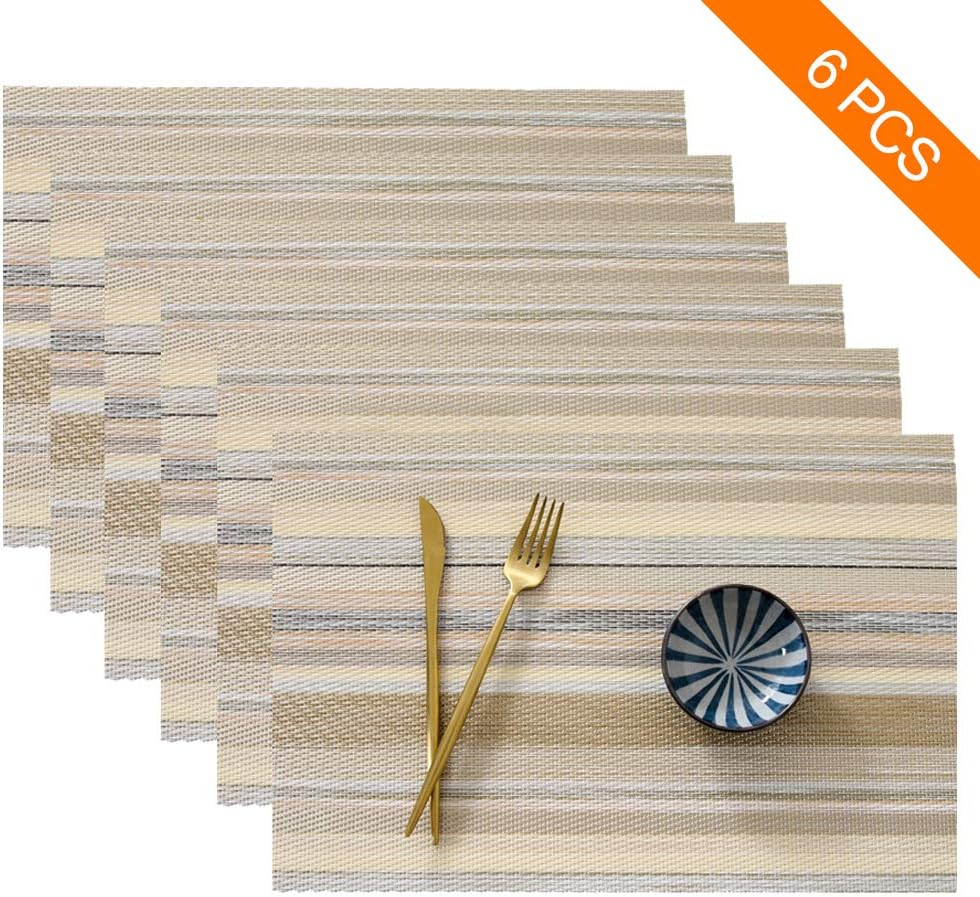 Best Placemats For Kitchen Table Yellow