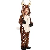 Toddler Fawn Costume | Soft and Snuggly Deer Jumpsuit | Perfect for Woodland Adventure