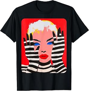 Feminine Woman Fashion Designer Girly Tops Colorful Women's T-Shirt