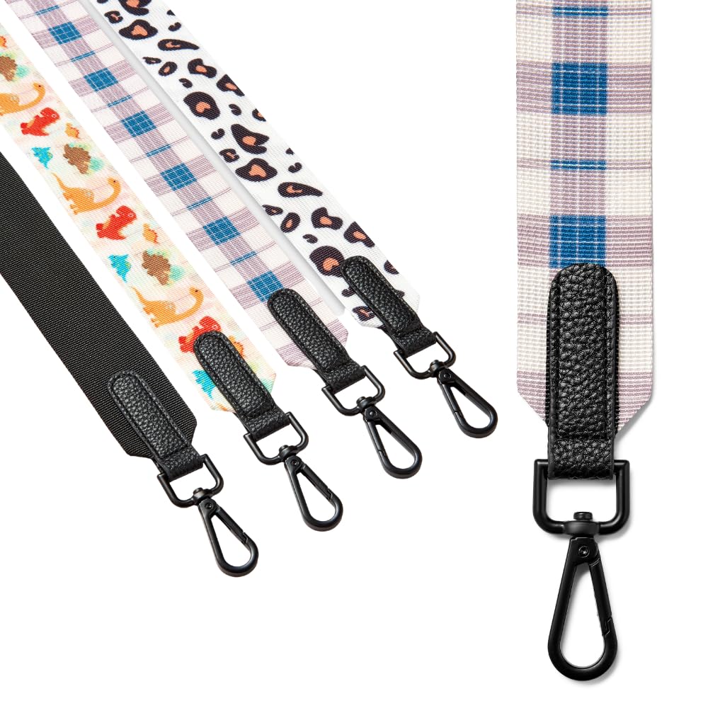 Purrfects Adjustable Strap (Checkered Print) - Compatible Dog Walking Bags & Mini Treat Pouches