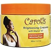 CAROTÏS, Skin Brightening Cream – 300ml / 10.14fl oz – 7 Day Night Cream for Uneven Skin Tone, with Vitamin A