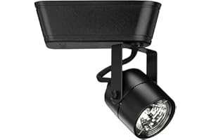 WAC Lighting, HT-809 Low Voltage Track Head 50W in Black for L Track