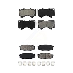 SIM Front Rear Semi-Metallic Brake Pads Kit