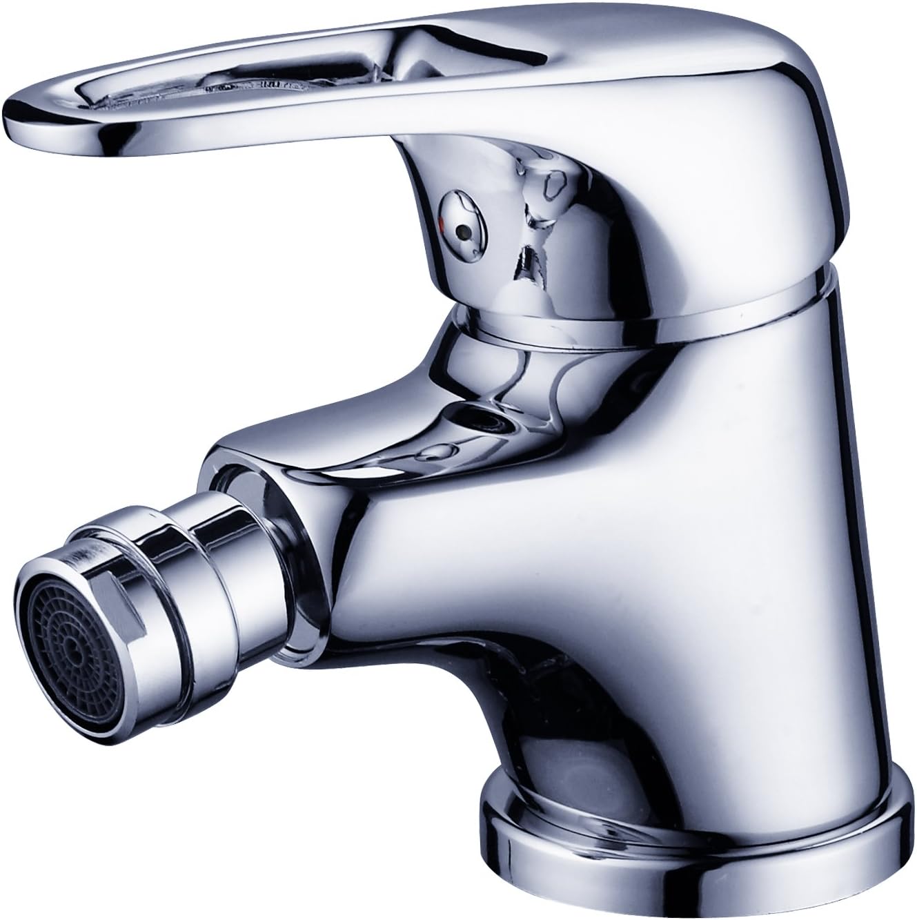 DP Bath Manzano- Single lever bidet mixer tap , silver