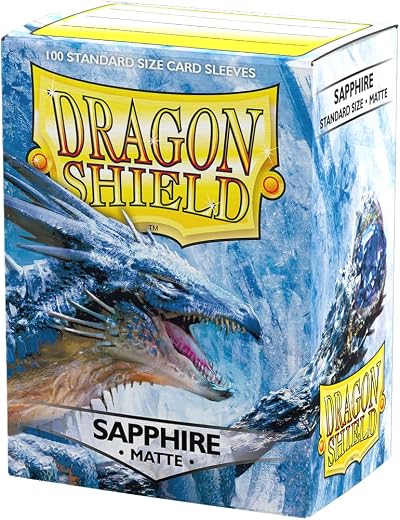 Dragon Shield Standard Matte Card Sleeves 100 ct Sapphire