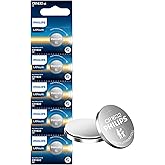PHILIPS CR1632 Batteries 5 Pack, CR 1632 Batteries Lithium 3v | Up to 70% More Power | 10 Year Shelf Life | Leak-Proof Design | Ideal for Car Key Battery, Fitness Trackers, Sensors, Monitors, Optics.