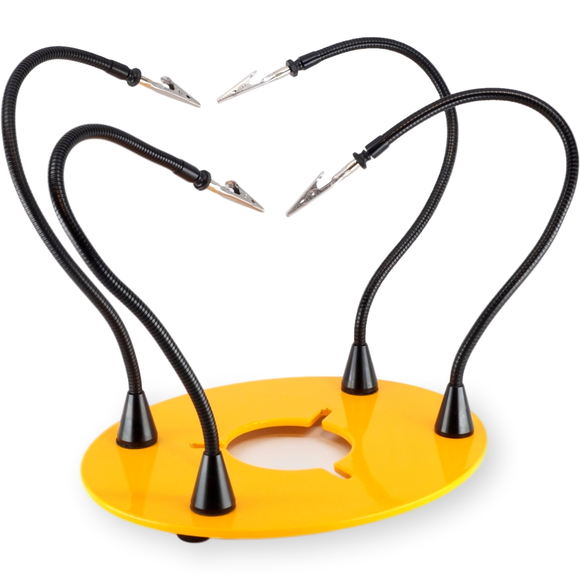 QuadHands WorkBench Mount Helping Hands Third Hand Tool with