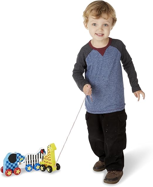melissa and doug pull along zoo