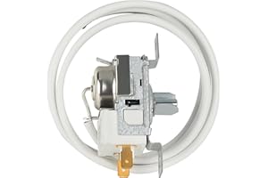 Romalon 2198202 Refrigerator Cold Control Thermostat Exact Compatible for WhirlPool Kenmore Refrigerator Replaces Part 2161284 2198201 PS11739232 AP6006166 WP2198202