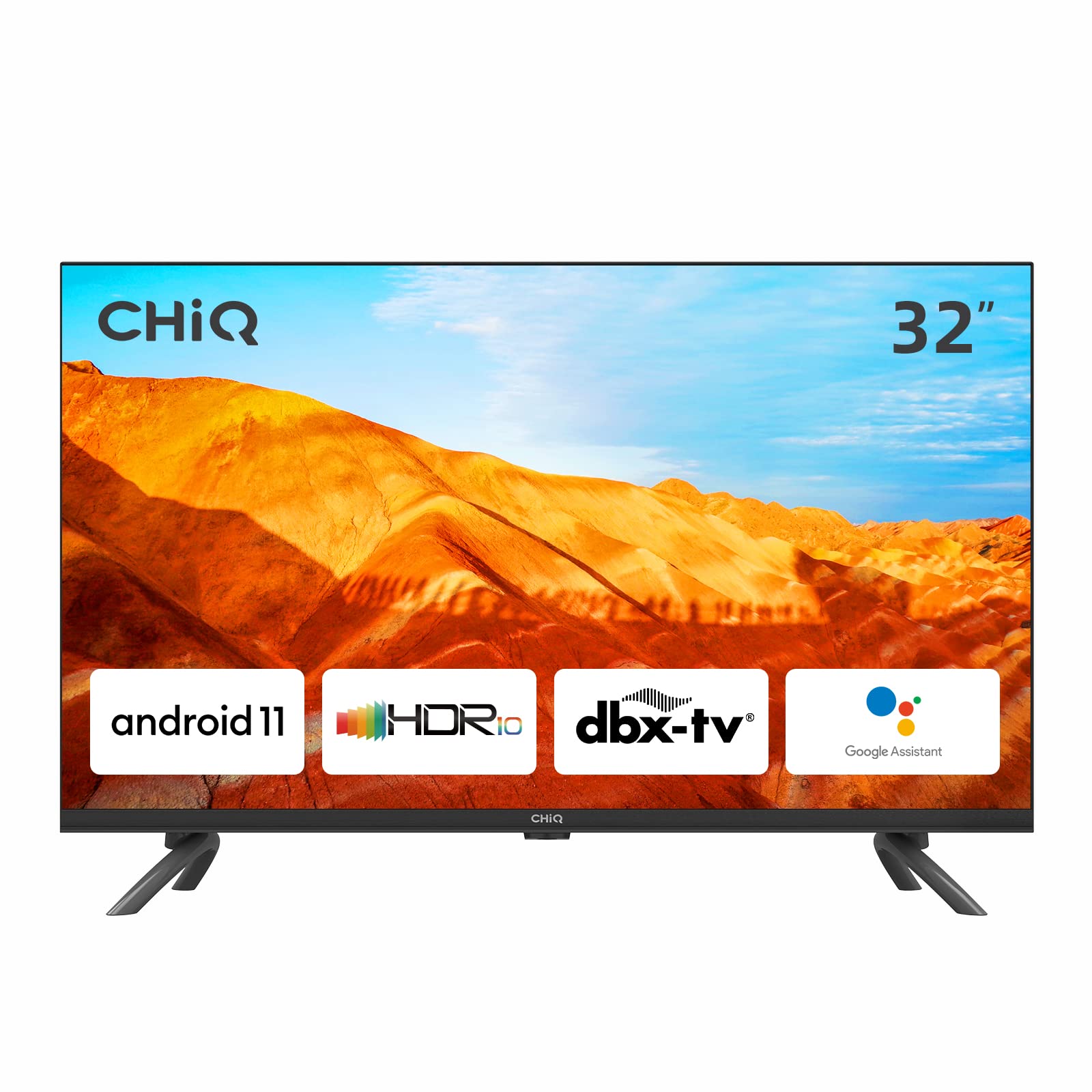 Smart-TV-CHiQ-L32G7LX-de-32-Pulgadas-2022-Android-TV-con-HDR10-Wi-Fi-245G-Bluetooth-50-diseno-sin-Marco Smart-TV-CHiQ-L32G7LX-de-32-Pulgadas-2022-Android-TV-con-HDR10-Wi-Fi-245G-Bluetooth-50-diseno-sin-Marco