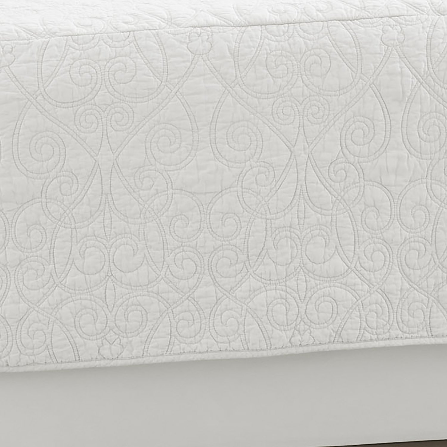 Laura Ashley Felicity 5Piece Daybed Cover Set, White on Galleon