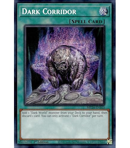 Amazon.com: Dark Corridor - MP24-EN103 - Prismatic Secret Rare