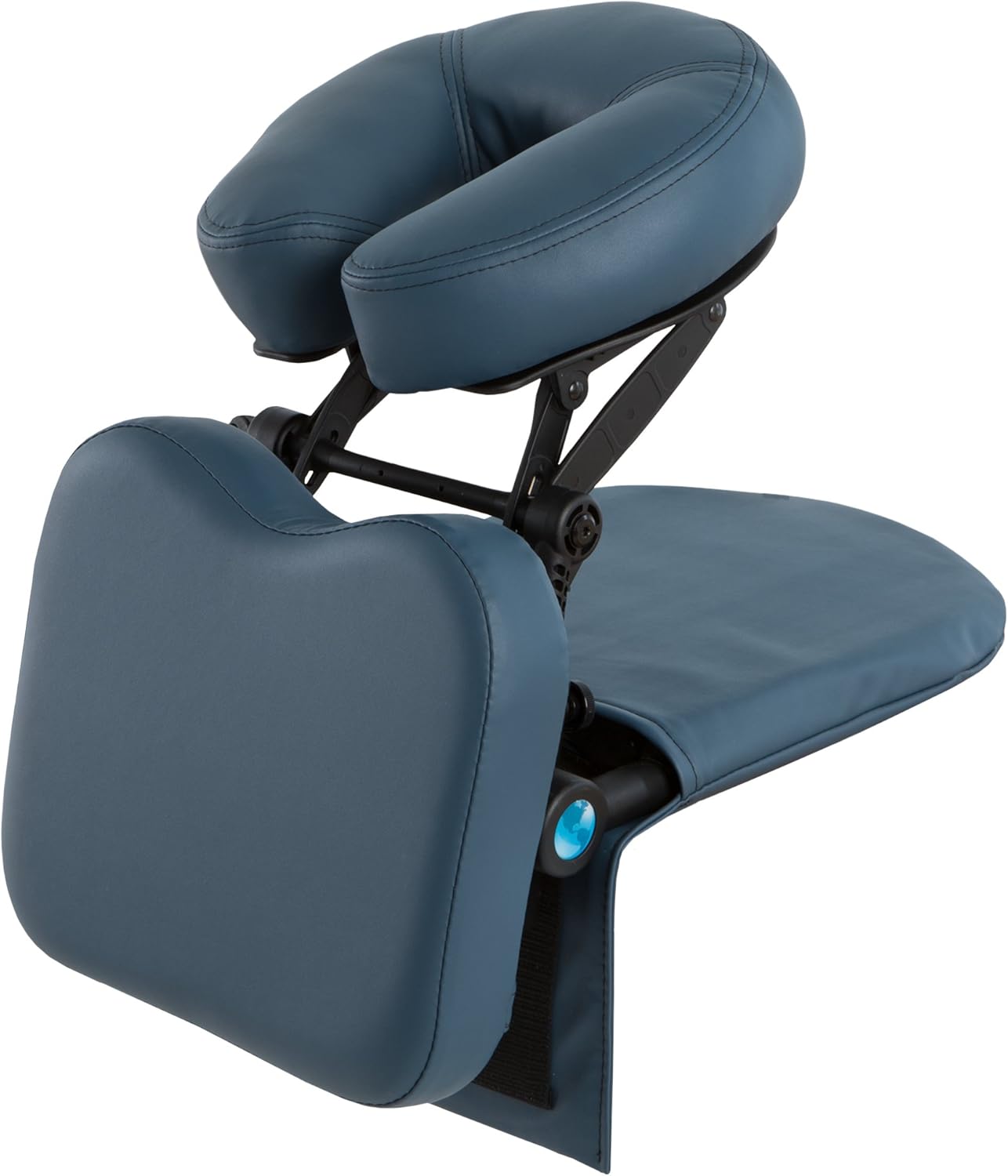 EARTHLITE Massage Kit Travelmate - Ultra-Portable Face Down Tabletop Massage System perfect for Vitrectomy Recovery & On-The-Go Massage, Mystic Blue: Health & Personal Care