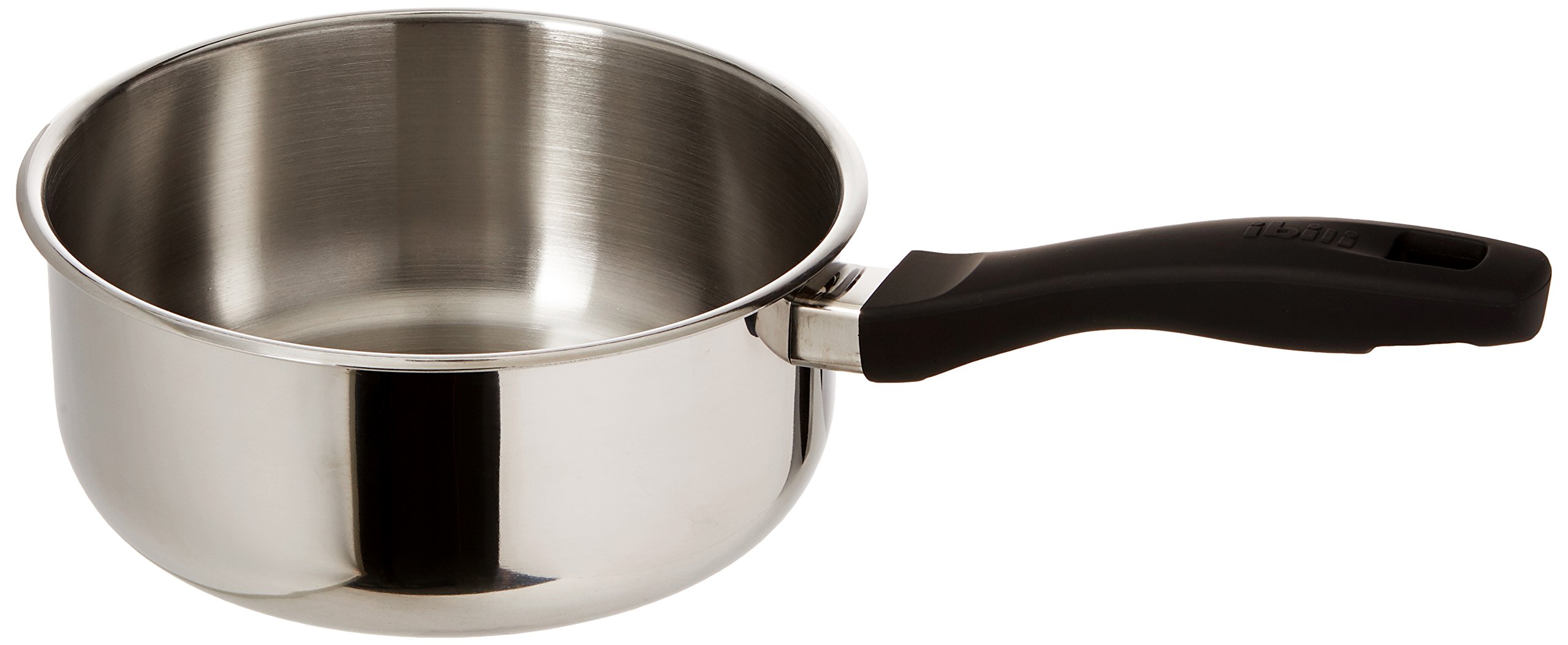 ibili Saucepan Induktion 20 cm, Stainless Steel, Metallic, 22 x 39 x 9 cm