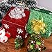 Feyarl Glitter Metallic Ribbon - 5/8-inch Wide Sparkly Fabric Gift & Wedding Ribbon for Crafting, Sewing, Hair Bows, Floral Projects & Parties (Gold & Silver)
