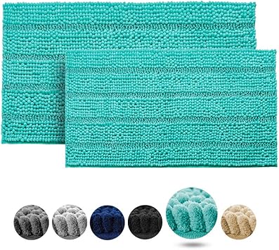 Amazon.de: IM Home Badezimmerteppich-Set, extra weich, türkis, dicke