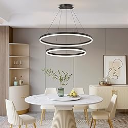 Matven Modern Ceiling Chandelier Light, Acrylic