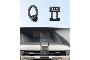 MaserWeller Car Phone Holder for 2010-2015 Lexus RX Accessories, 360° Rotation Phone Mount Compatible with MagSafe, Cell Phon