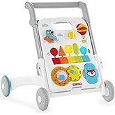 Skip Hop Baby Walker 4-in-1 Sit to Stand Convertible Light Up Walker with 40+ Activities Explore & More Age 6m+
