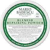 Mario Badescu Special Healing Blemish Repairing Face Powder for Oily and Troubled Skin, Reduces T-Zone Shine, Decongests Pores and Balances Excess Oil, Gentle Sulfur Powder for Skin Care