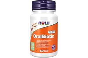 NOW Supplements, OralBiotic, Developed for Adults & Children, Strain Verified, 60 Lozenges