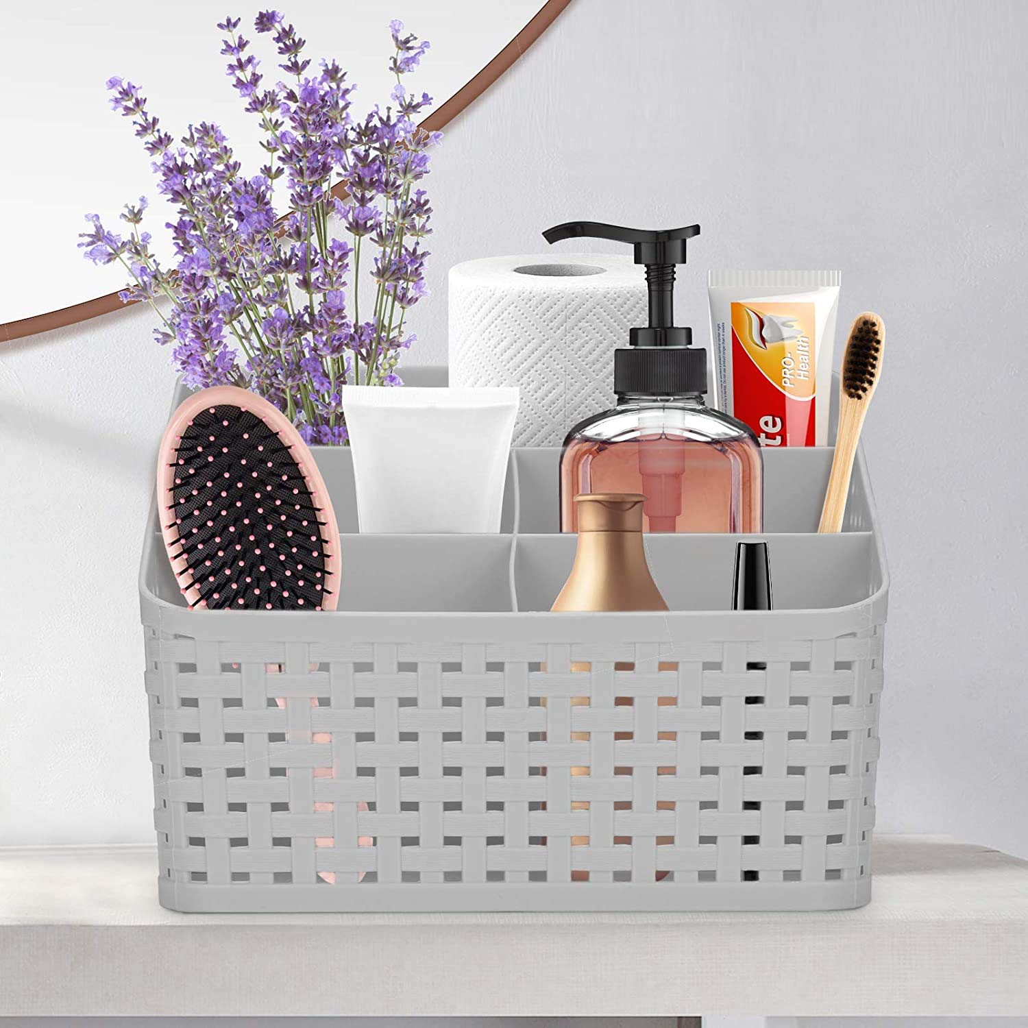 Storage Basket Cosmetic,Desktop Box Organiser Versatile Sorting Box