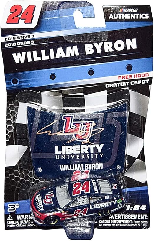 AUTOGRAPHED 2018 William Byron #24 Liberty University ...