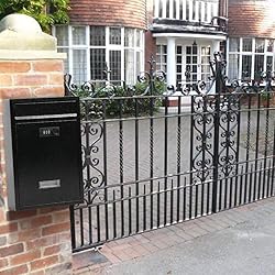 KYODOLED Locking Wall Mount Mailbox, Mail Boxes