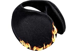 Black Ear Muffs For Winter Men Women,Fleece Ear Warmers Winter Warm Earmuffs For Cold Winters Adjustable Classic Fleece Unise