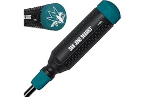 MEGAPRO® NHL® Team Edition Multi-bit Screwdriver | Officially Licensed NHL® Gear | Durable, Ergonomic, Pro-Grade Screwdriver (San Jose Sharks®)