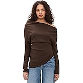 Line & Dot Women's Coen Draped Asymmetrical Top