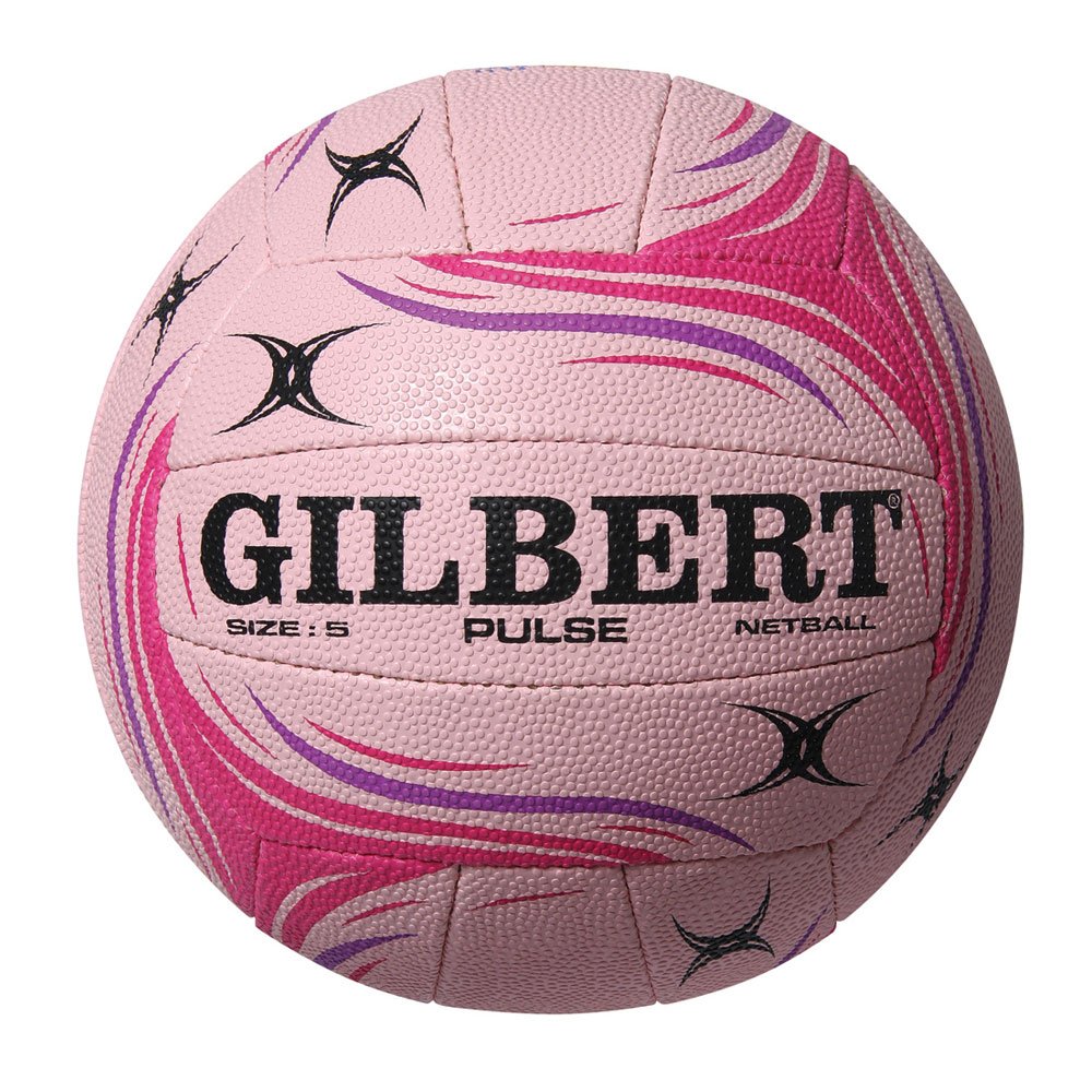 Gilbert Women's Pulse Netball - Pink, Size 5
