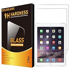 Qularlans 2 Pack Screen Protector for iPad 6th 5th