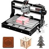 Genmitsu CNC 3018-PRO Router Kit, 3-Axis CNC Machine, Mini Milling Machine | GRBL Control with Offline Controller for Wood, Acrylic, PCB &amp; PVC, 300 x 180 x 45mm Working Area