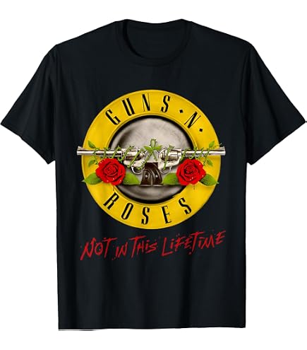 Amazon.com: Guns N' Roses Official Cross T-Shirt : Clothing, Shoes