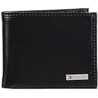 thumbnail image 2 of Leatherboss Men's Genuine Leather Slim Trifold Wallet - Black, T55BK 2 of 5