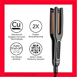 Revlon Double Straight Dual Plate Copper Ceramic Hair Straightener 235°C view 3