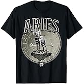 Aries Tee Men Zodiac Sign Aries T-Shirt