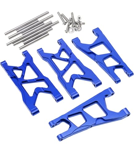 Amazon.com: Hobbypark Aluminum Suspension Arms Set (Front & Rear