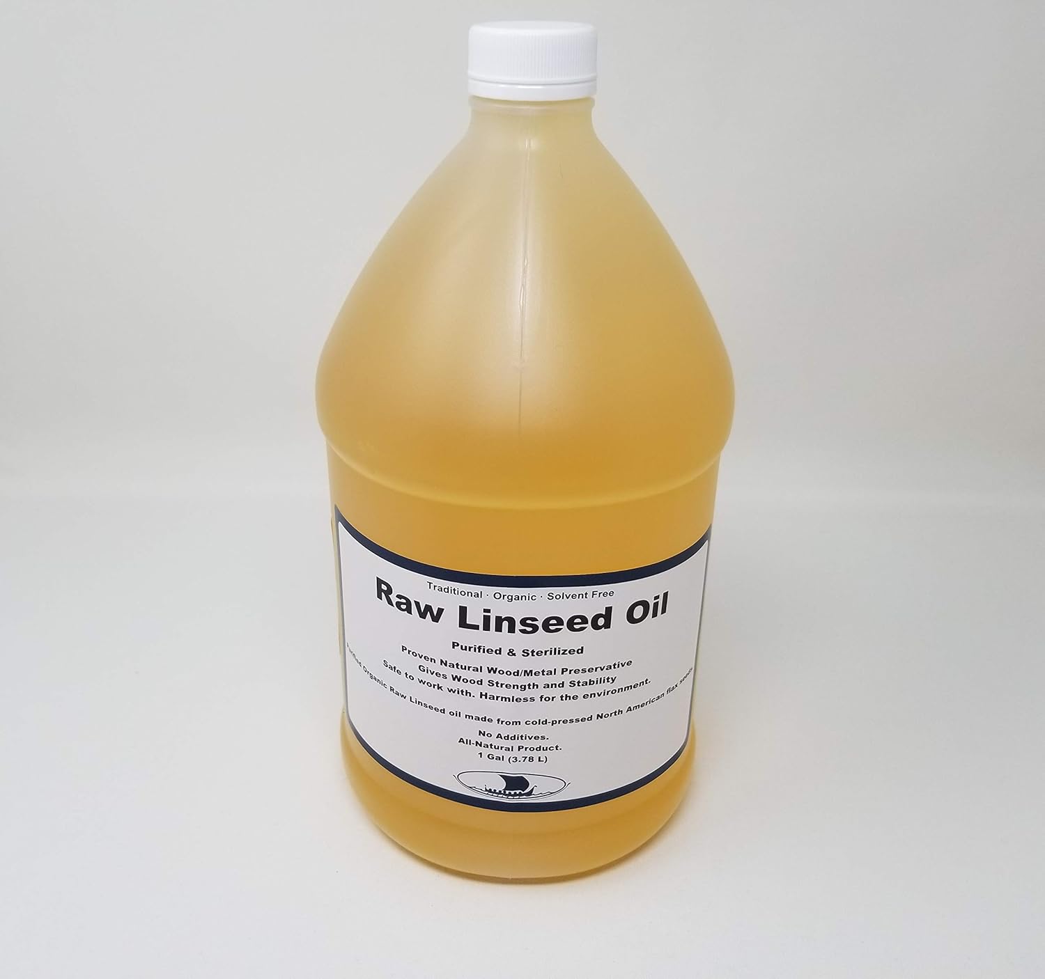 Organic Raw Linseed Oil 1 Gallon