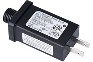 CINOLINK Replacement Yard Inflatable Adapter 12V 1A Power Supply Adaptor for Outdoor Inflatable Decoration,Suitable for lawn, courtyard, garden, Christmas,Thanksgiving, Halloween inflatable decoration (1 Pack)