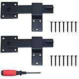 LAWNEAGLE 2 Pack 6" Flip Fence Gate Latch with